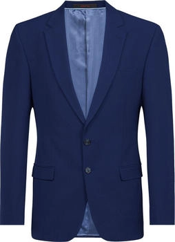 Greiff Anzugsakko Revers Slim Fit italian blau