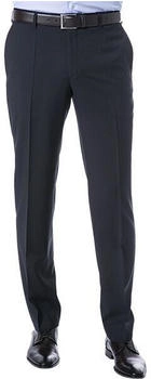 Roy Robson Hose Regular Fit blau schwarz Schurwolle