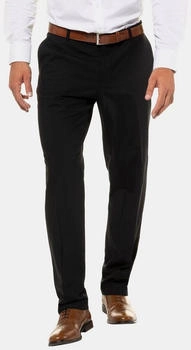 JP 1880 Anzughose Bauchfit-Hose Business FLEXNAMIC Baukasten Zeus schwarz