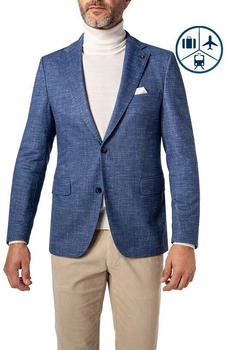 Carl Gross Sakko Slim Fit Baumwoll-Stretch blau