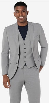 Benvenuto Anzug Herren Slim Fit grau