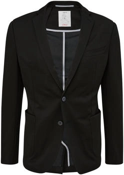 S.Oliver Anzugsakko Stretch-Jersey schwarz S.Oliver Anzugsakko Stretch-Jersey schwarz
