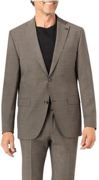 Roy Robson Sakko Herren Slim Fit Schurwolle braun