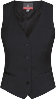 Greiff Damen Business-Weste V-Ausschnitt Regular Fit schwarz