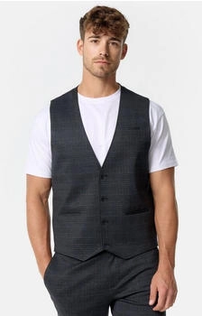 Jeff Anzugweste Slim Fit Jersey grau