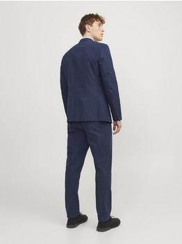 Jack & Jones JPRRIVIERA Linen SN Slim Blazer dark navy Jack & Jones JPRRIVIERA Linen SN Slim Blazer dark navy