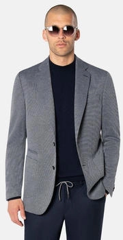Benvenuto Anzugsakko Modern Fit blau