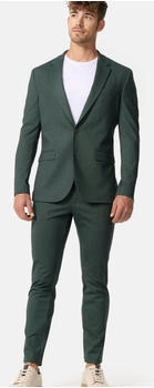 Jeff Anzug 2-Teiler Slim Fit Jersey grün