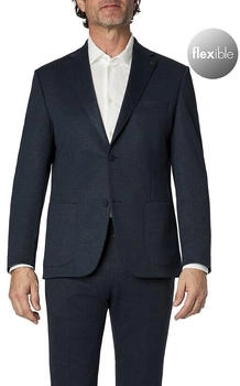 Roy Robson Sakko Regular Fit Jersey blau schwarz