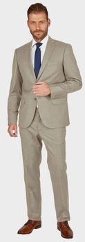 SteffenKlein Anzug Herren Regular Fit beige SteffenKlein Anzug Herren Regular Fit beige