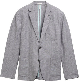 Tom Tailor Sakko Leinenanteil tarmac grey chambray Tom Tailor Sakko Leinenanteil tarmac grey chambray