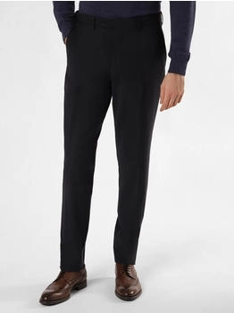 Finshley & Harding Baukasten-Hose marine Wolle