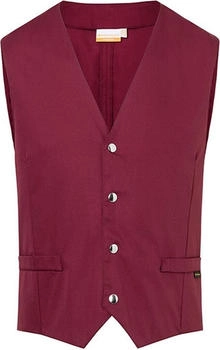Karlowsky Fashion KAI V-Ausschnitt Kellnerweste bordeaux