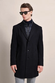 Bugatti Kurzmantel blau marine 57907713-48