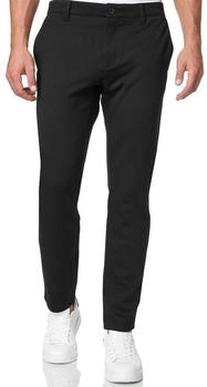 Indicode Anzughose Roedekro gepflegter Look gerade geschnitten Black
