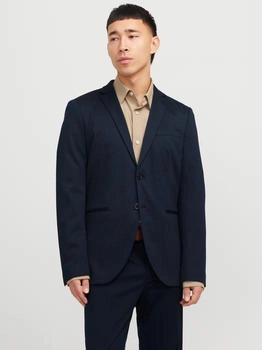 Jack & Jones Sakko 'JPRJAXON JERSEY BLAZER NOOS' dunkelblau
