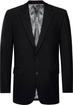 Greiff Herren Business-Anzugsakko Revers schwarz