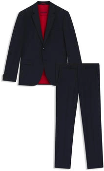 HUGO Extra Slim-Fit Zweiteiler aus Woll-Mix - Style Arti-Hesten253X-MH 50540141 Dunkelblau