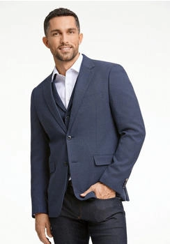 Lindbergh modern fit blazer blau strukturiert