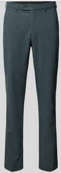 Digel Tapered Fit Anzughose 'Per-V' dunkelgrün