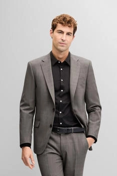 Digel Anzugsakko Damian-S Kissing Buttons Schurwollmix taupe