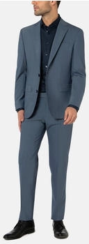 Benvenuto Anzugsakko MARIO Modern Fit blau schwarz