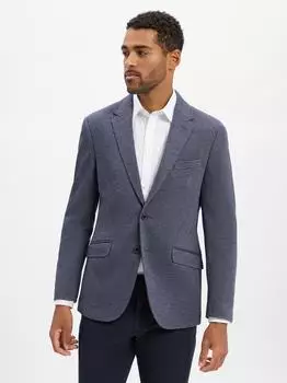 Pierre Cardin Sakko Regular Fit Baumwolle marine