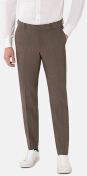 Benvenuto Iago Slim Fit Anzughose braun