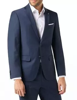 Pierre Cardin Slim Fit Blazer mit Reverskragen (C4 42253.1401/6003/102) blau