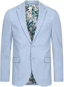 Jeff Jeff Blazer Slim Fit hellblau