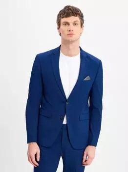 Finshley & Harding Modular Blazer Slim Fit (540908) blau