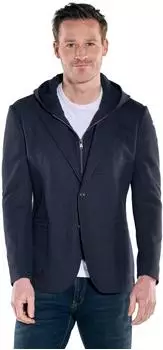 engbers Stricksakko in eleganter Strickqualität (39836) saphirblau