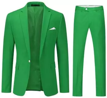 Youthup 2-teiliger Slim Fit Anzug (EH4-YD711LS0L) grün