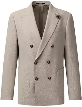 Joop! Heazy Sakko Regular Fit beige/weiß