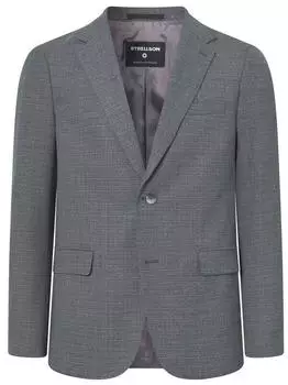 Strellson Arndt2-J Anzugsakko mit Klappentaschen Regular Fit medium grey
