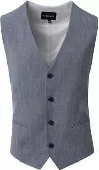 Venti Weste Uni (4067161005974) blau