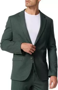 Jeff JFLuke Blazer Regular Fit Fischgrät (J1-028JF) dunkelgrün