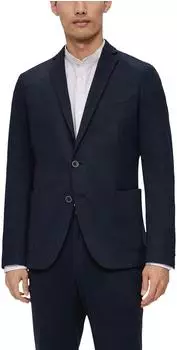 s.Oliver Slim Blazer mit aufgesetzten Taschen Regular Fit (2137147) marine/navy