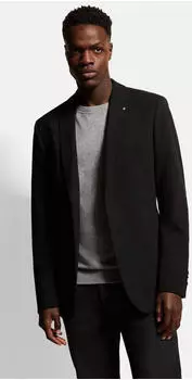 Bugatti Blazer Regular Fit (4066001167896) schwarz