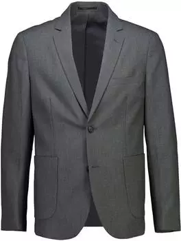 Lindbergh Sakko mit Viskose und Stretch in melierter Optik Regular Fit (70603353) grau mix
