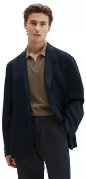 Marc O'Polo Sakko aus reinem Leinen (5000012756) dunkelblau