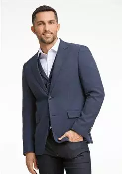 Lindbergh Modern Fit Anzug Slim Fit (98859511) blau mix