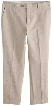 Next Fashion Strukturierte Regular Fit Tapered Hose neutral