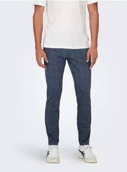 Only & Sons ONSMARK Slim Fit Chinohose (22019887) blau