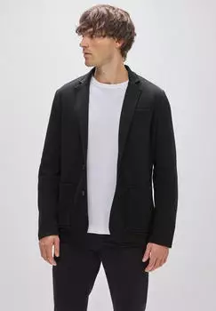 Street One Piqu&eacute; Jersey Blazer Regular Fit schwarz