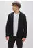 Street One Piqué Jersey Blazer Regular Fit schwarz