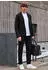 Street One Piqué Jersey Blazer Regular Fit schwarz