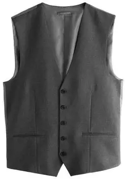 Next Fashion Anzugweste charcoal grey