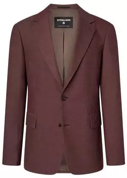 Strellson Alzer Slim Fit Sakko dunkelrot