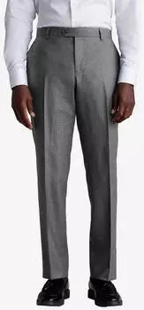 Next Fashion Faltenlose Hose graumeliert